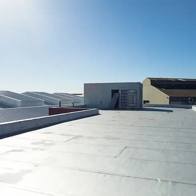 exterior abandoned warehouse building copy